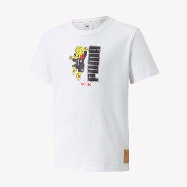 Puma X Haribo Çocuk Beyaz T-Shirt