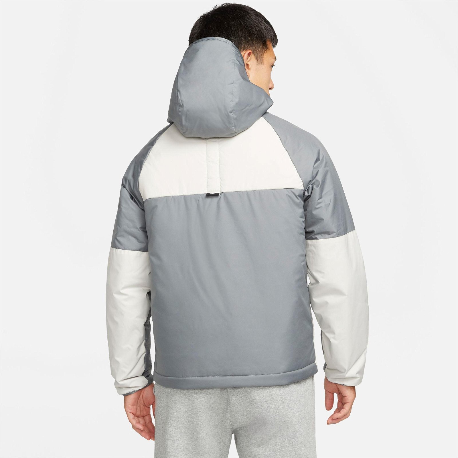 Nike Sportswear TF RPL Legacy HD Erkek Siyah/Gri/Gümüş Ceket