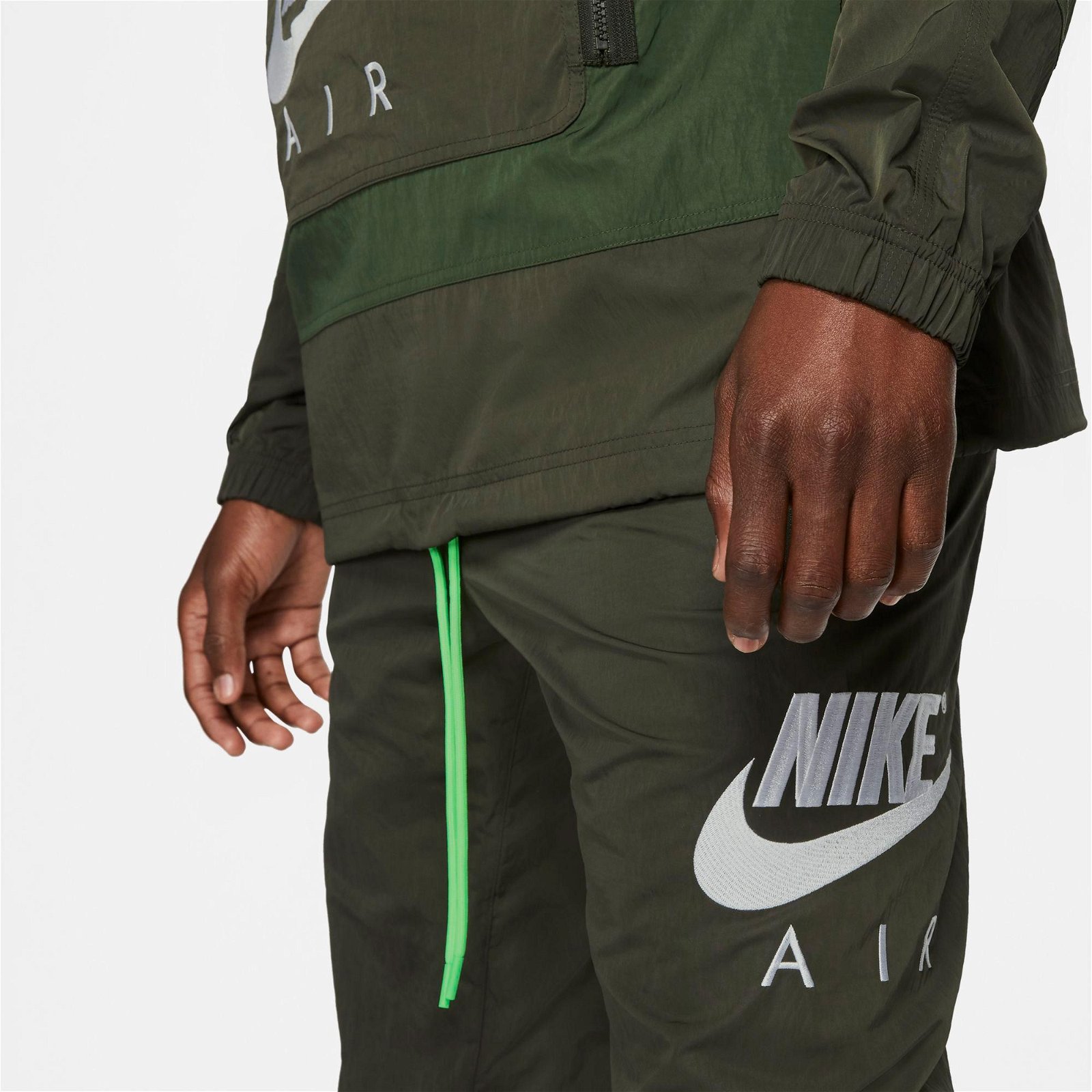 Nike Sportswear Air Ul Anorak Erkek Yeşil Ceket