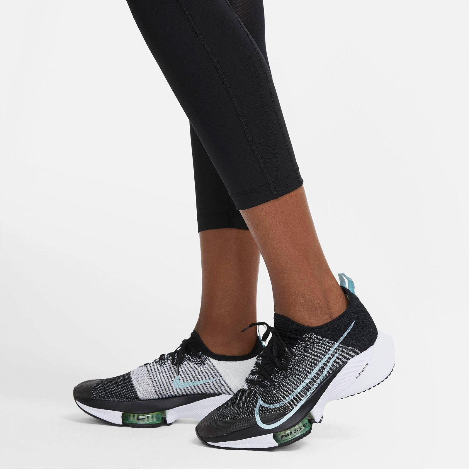 Nike Dri-Fit Fast Büyük Beden Kadın Siyah Tayt