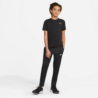 Nike Dri-Fit Miler Çocuk Siyah T-Shirt