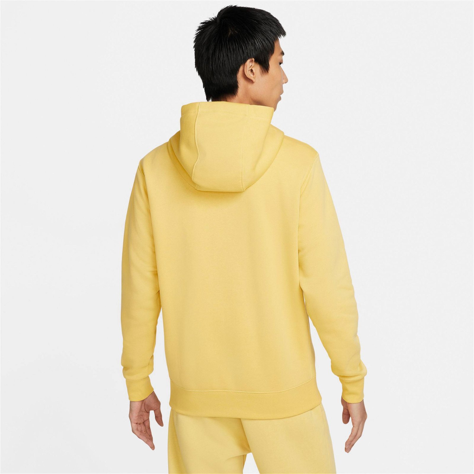 Nike Sportswear Club Fleece Erkek Sarı Sweatshirt