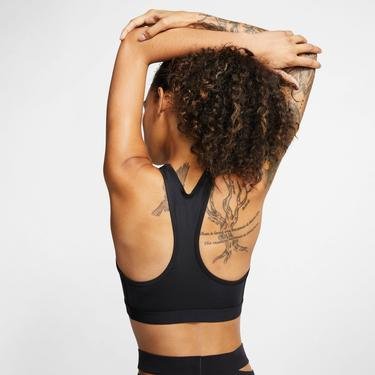  Nike Dri-Fit Swosh Non-padded Kadın Siyah Bra
