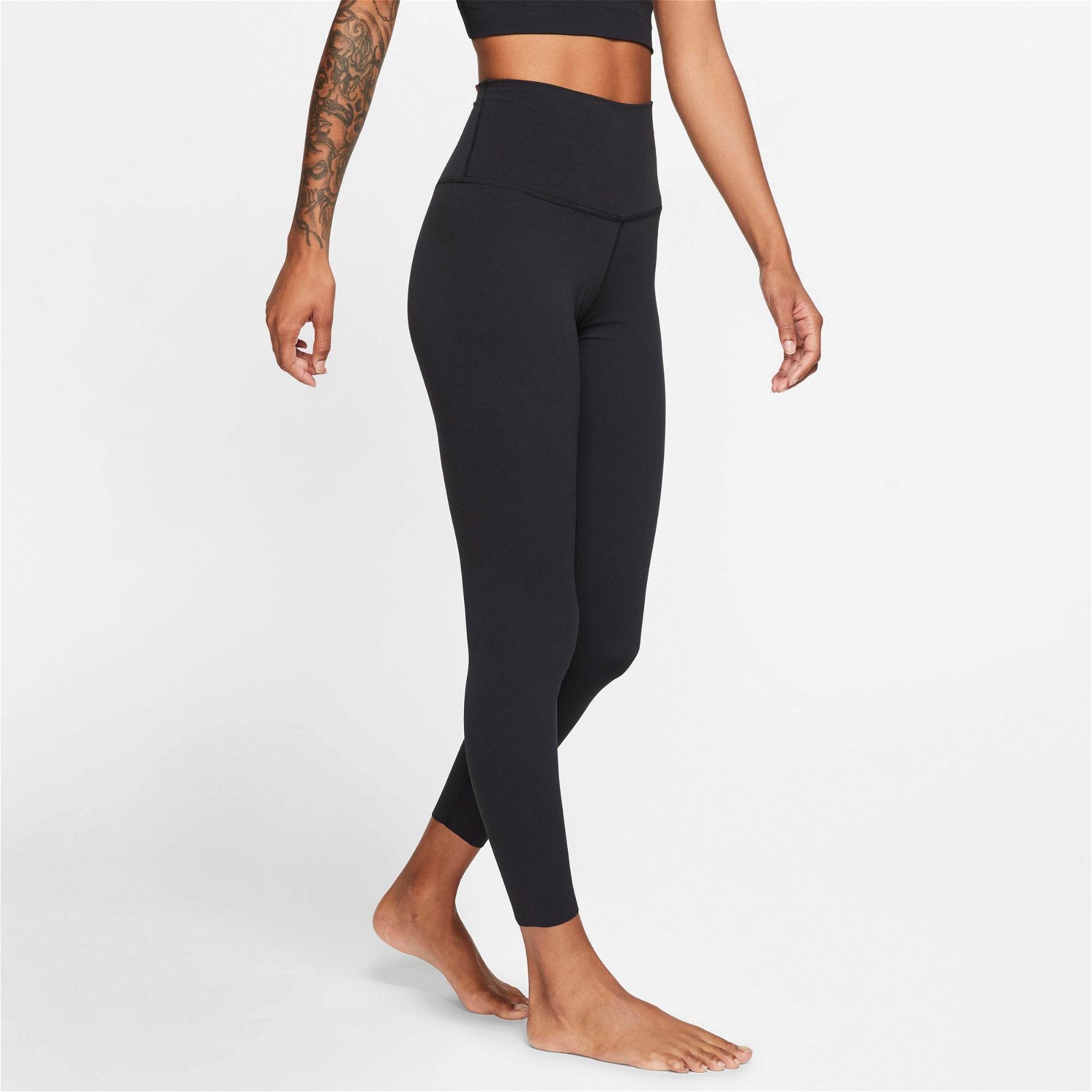 Nike The Nike Yoga Luxe 7/8 Kadın Siyah Tayt