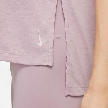  Nike Dri-Fit Layer Top Kadın Mor T-Shirt