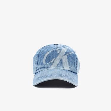  Calvin Klein Denim Erkek Mavi Şapka