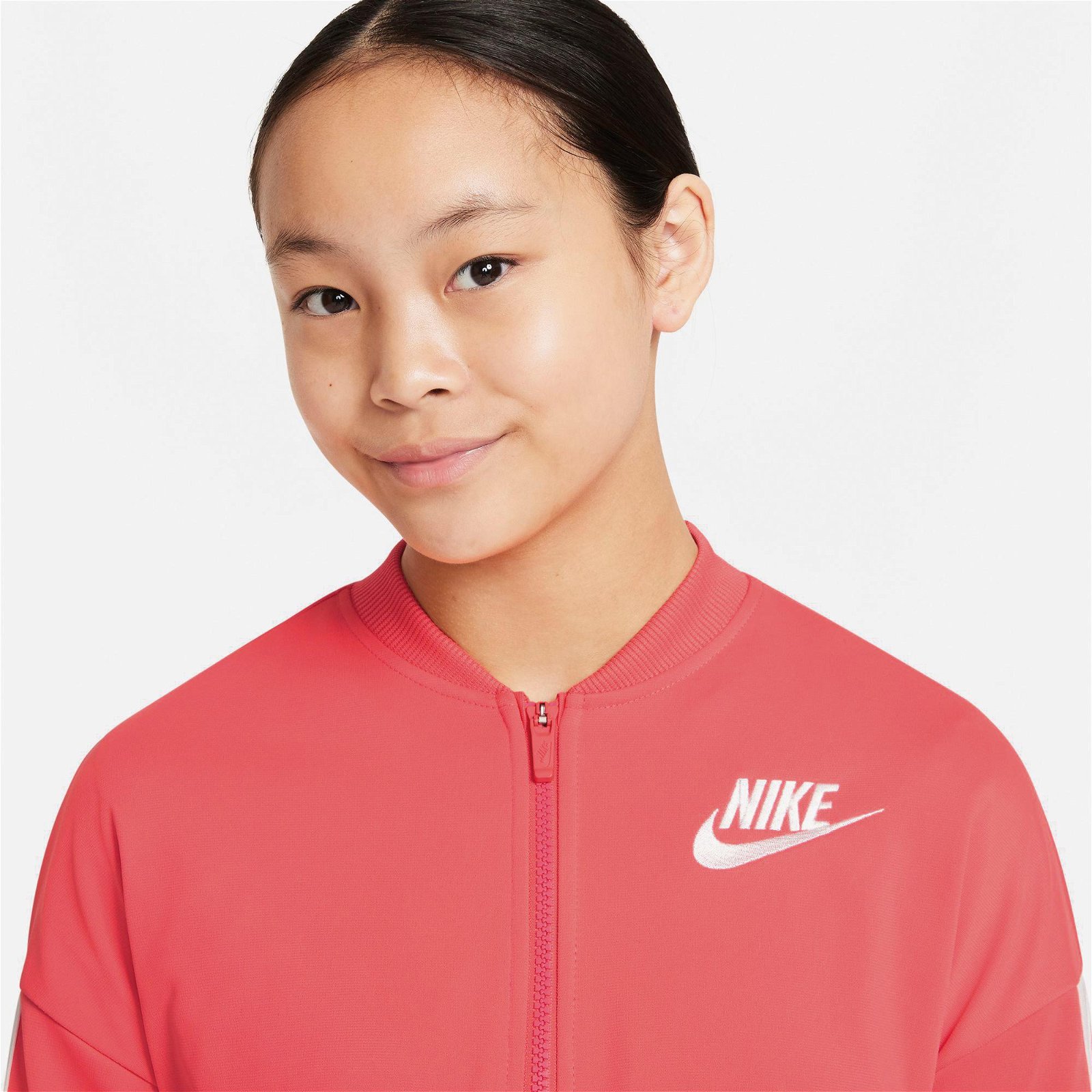 Nike Sportswear Suit Tricot Çocuk Turuncu Eşofman Takımı