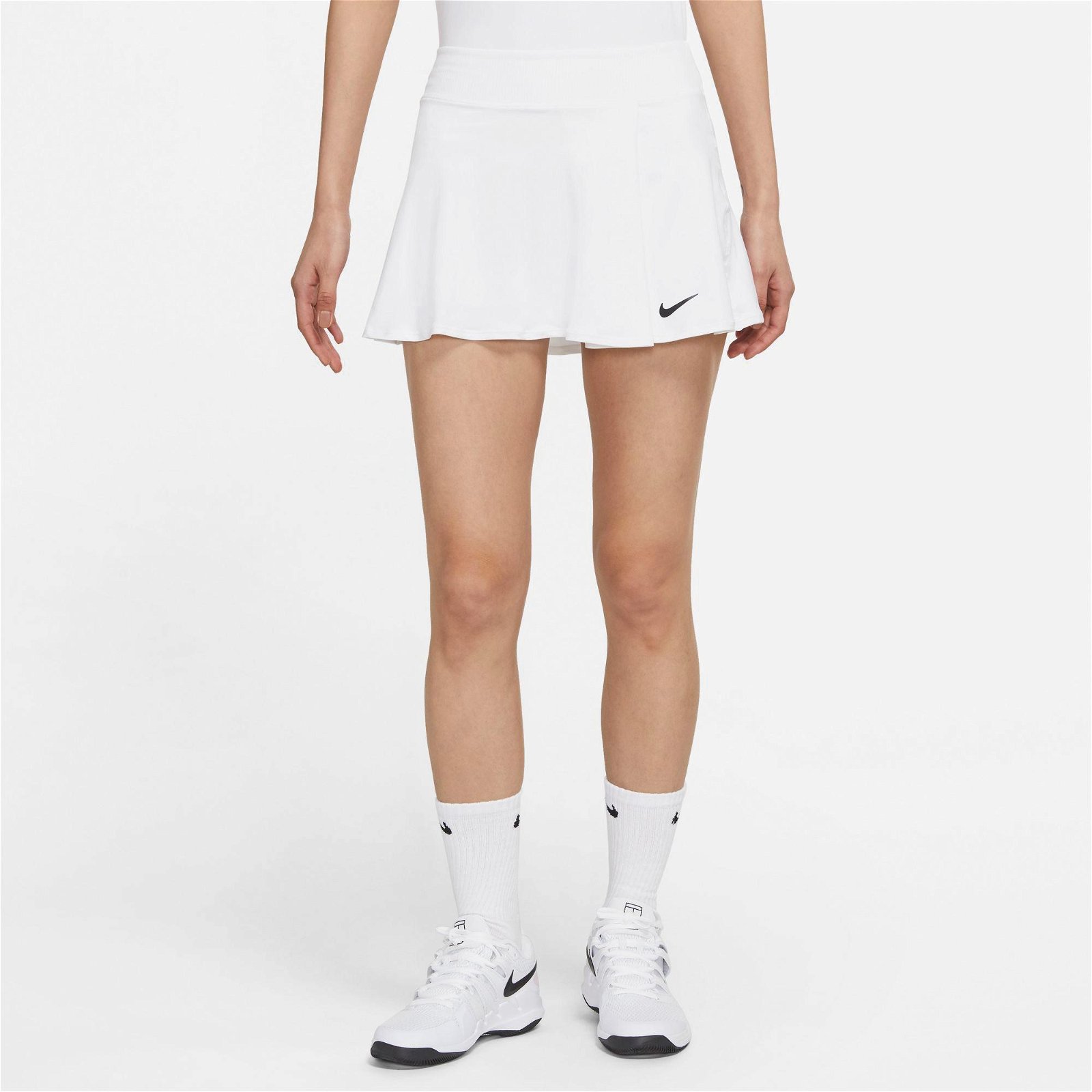 Nike Court Dri-FIT Victory Flouncy Kadın Beyaz Etek