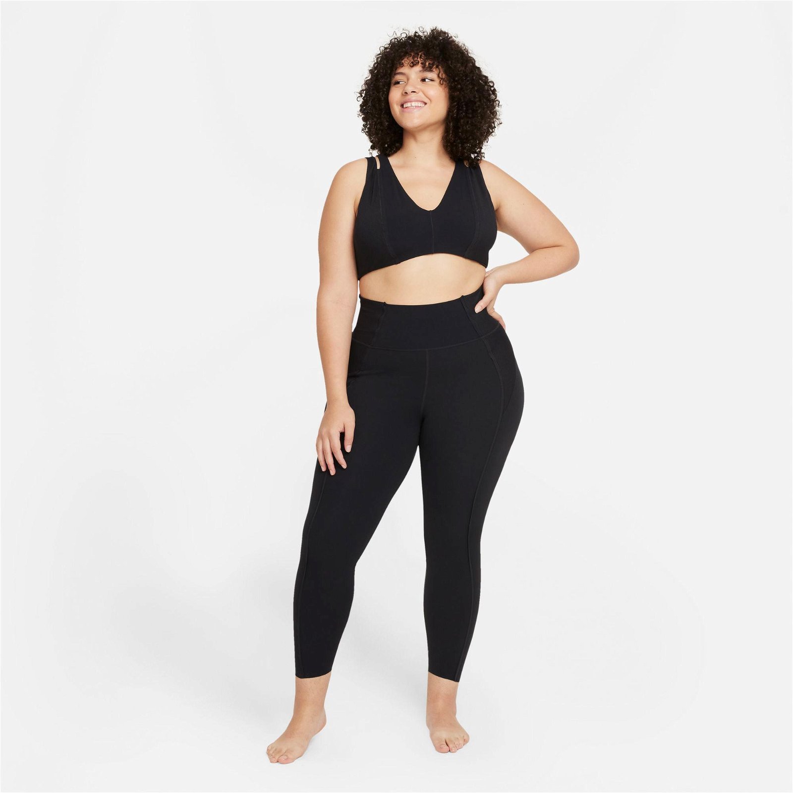 Nike Yoga Dri-FIT Luxe Jumpsuit Tailoriing Kadın Siyah Tulum