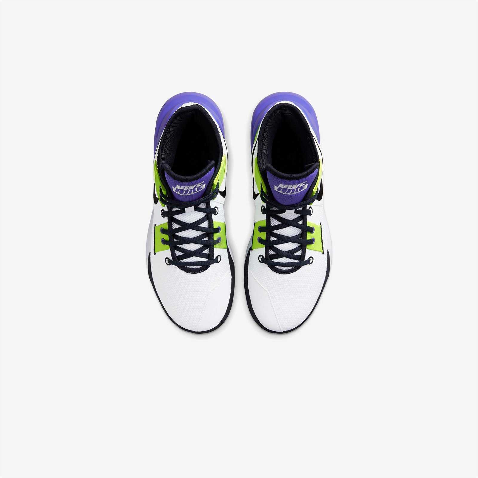 Nike Air Max Impact 2 Unisex Beyaz-Lacivert-Neon Yeşil Basketbol Ayakkabısı