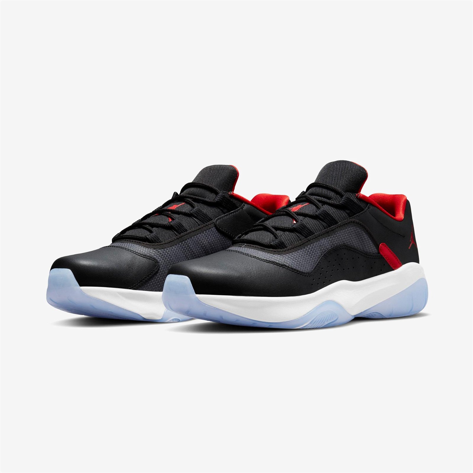 Air Jordan 11 Cmft Low Erkek Siyah-Beyaz-Kırmızı Spor Ayakkabı