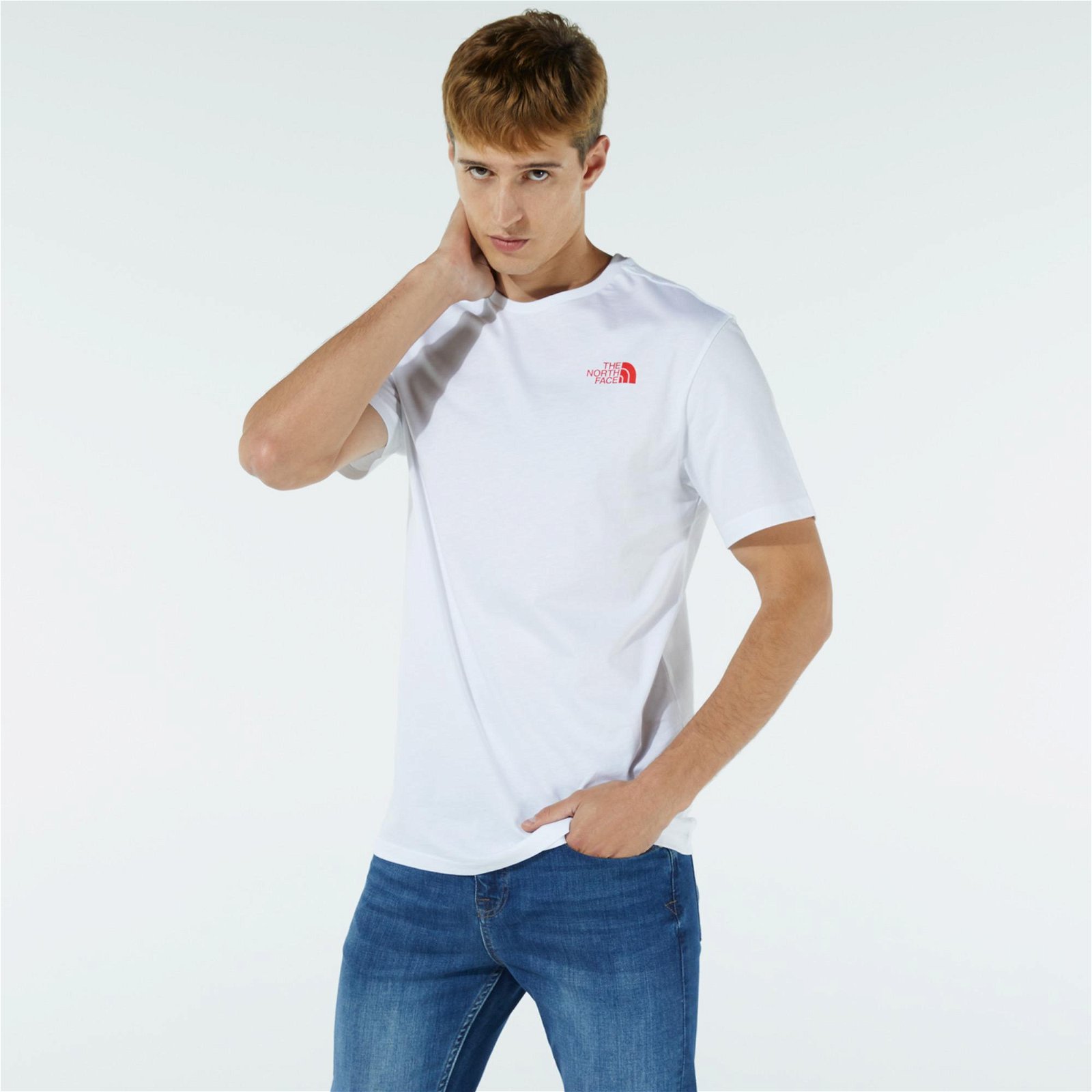 The North Face Expl T-Shirt Erkek Beyaz T-Shirt