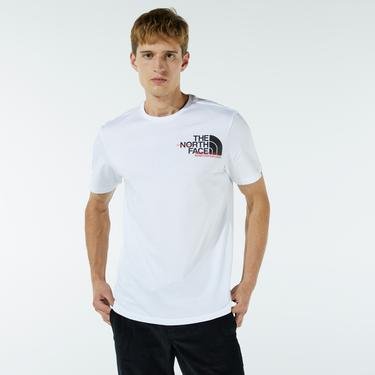  The North Face Coord Erkek Beyaz T-Shirt