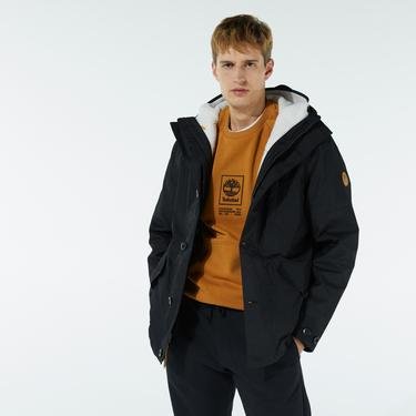  Timberland Ecoriginal 3in1 Jacket w DryVent Techno Erkek Siyah Ceket
