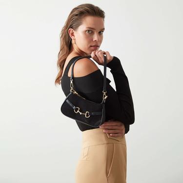  İpekyol Cutout Kadın Siyah Bluz