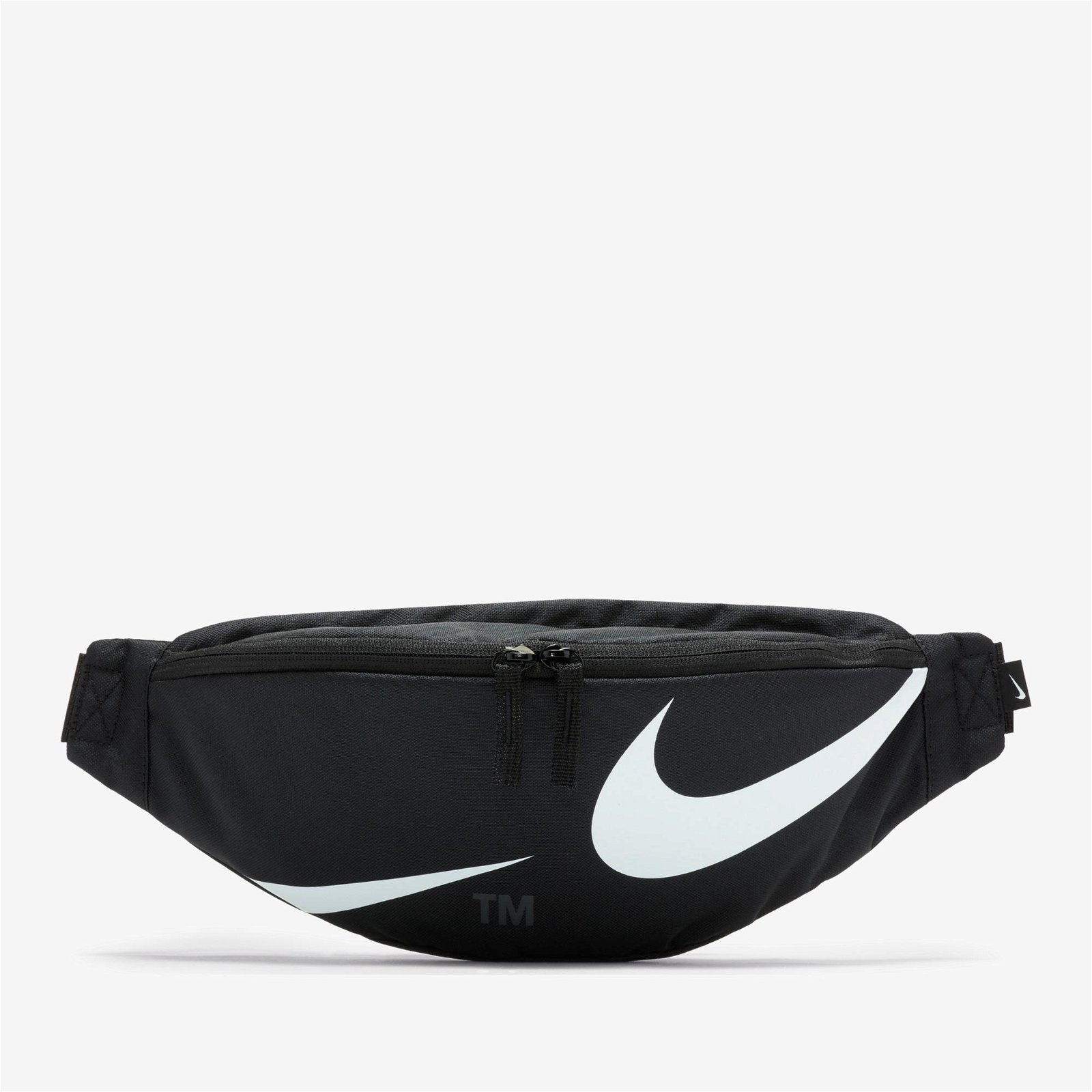Nike Heritage Swoosh Unisex Siyah-Beyaz Bel Çantası