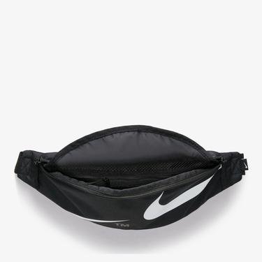  Nike Heritage Swoosh Unisex Siyah-Beyaz Bel Çantası