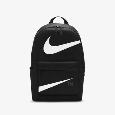  Nike Heritage Swoosh Unisex Siyah Sırt Çantası