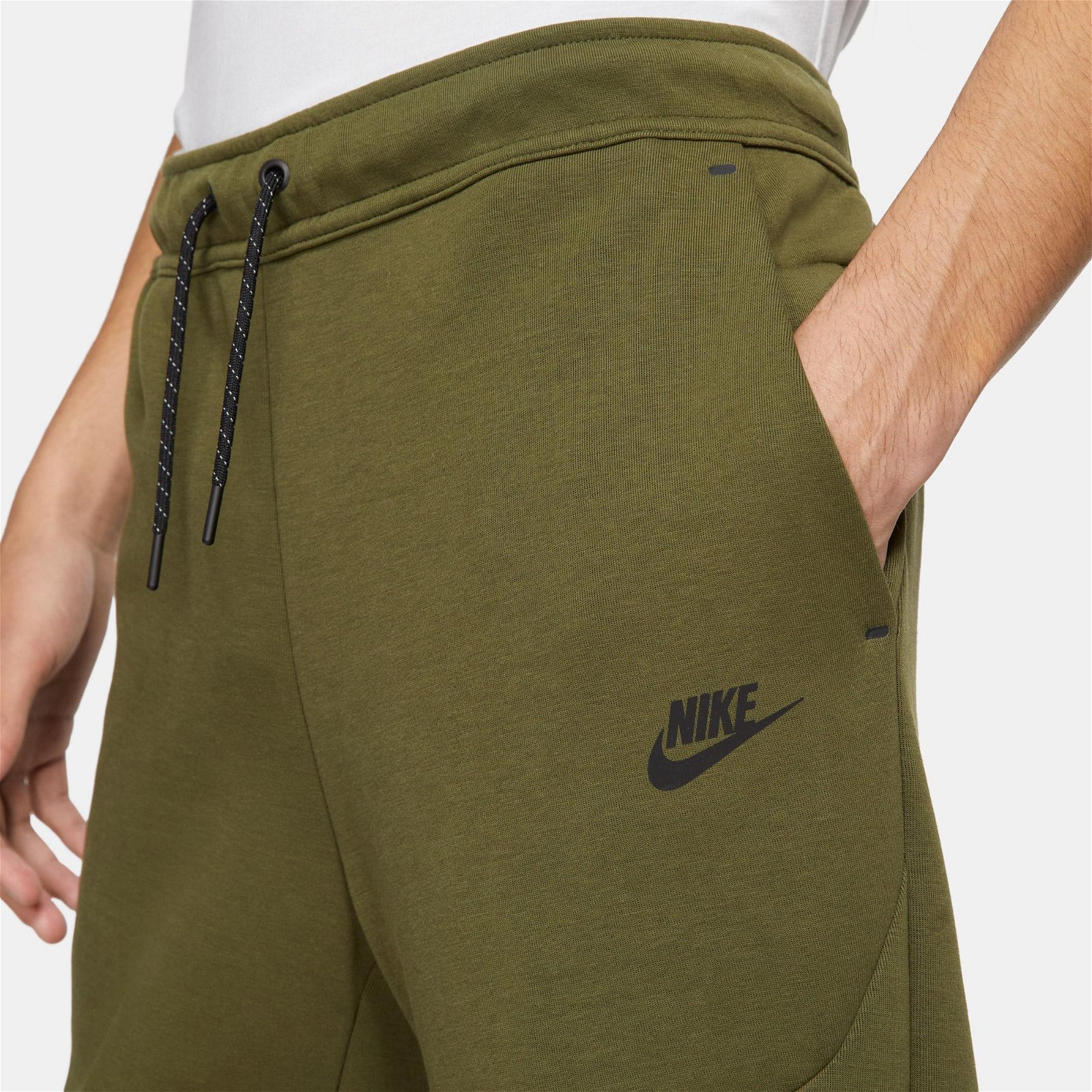 Nike Sportswear Tch Fleece Erkek Yeşil Eşofman Altı