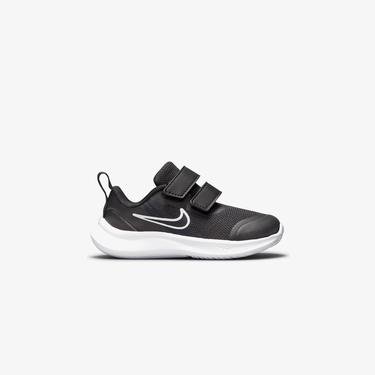  Nike Star Runner 3 Çocuk Siyah-Gri Spor Ayakkabı
