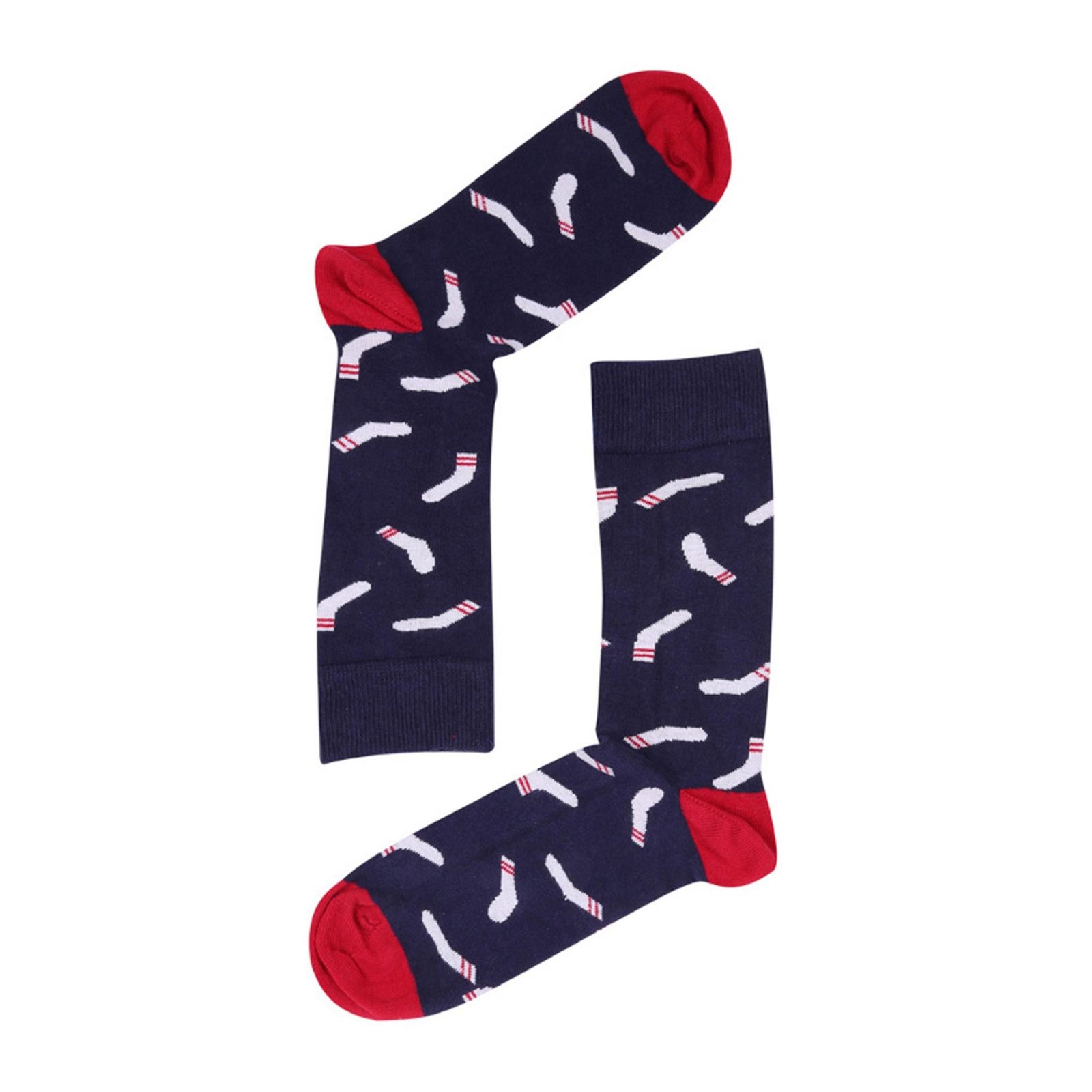 The Socks Company Socks On Socks Desenli Erkek Renkli Çorap