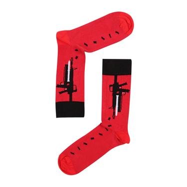  The Socks Company Anti Terror Desenli Erkek Renkli Çorap