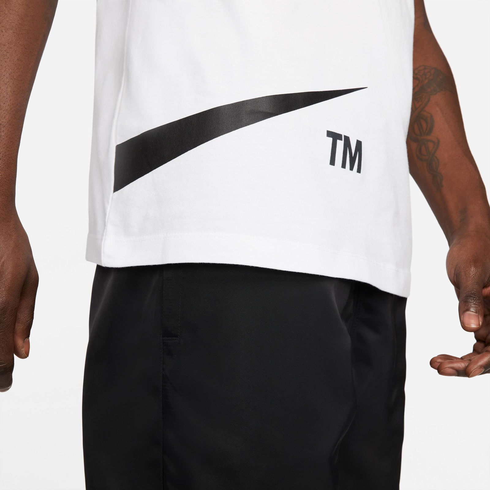 Nike Sportswear Stmt Gx Erkek Beyaz T-Shirt