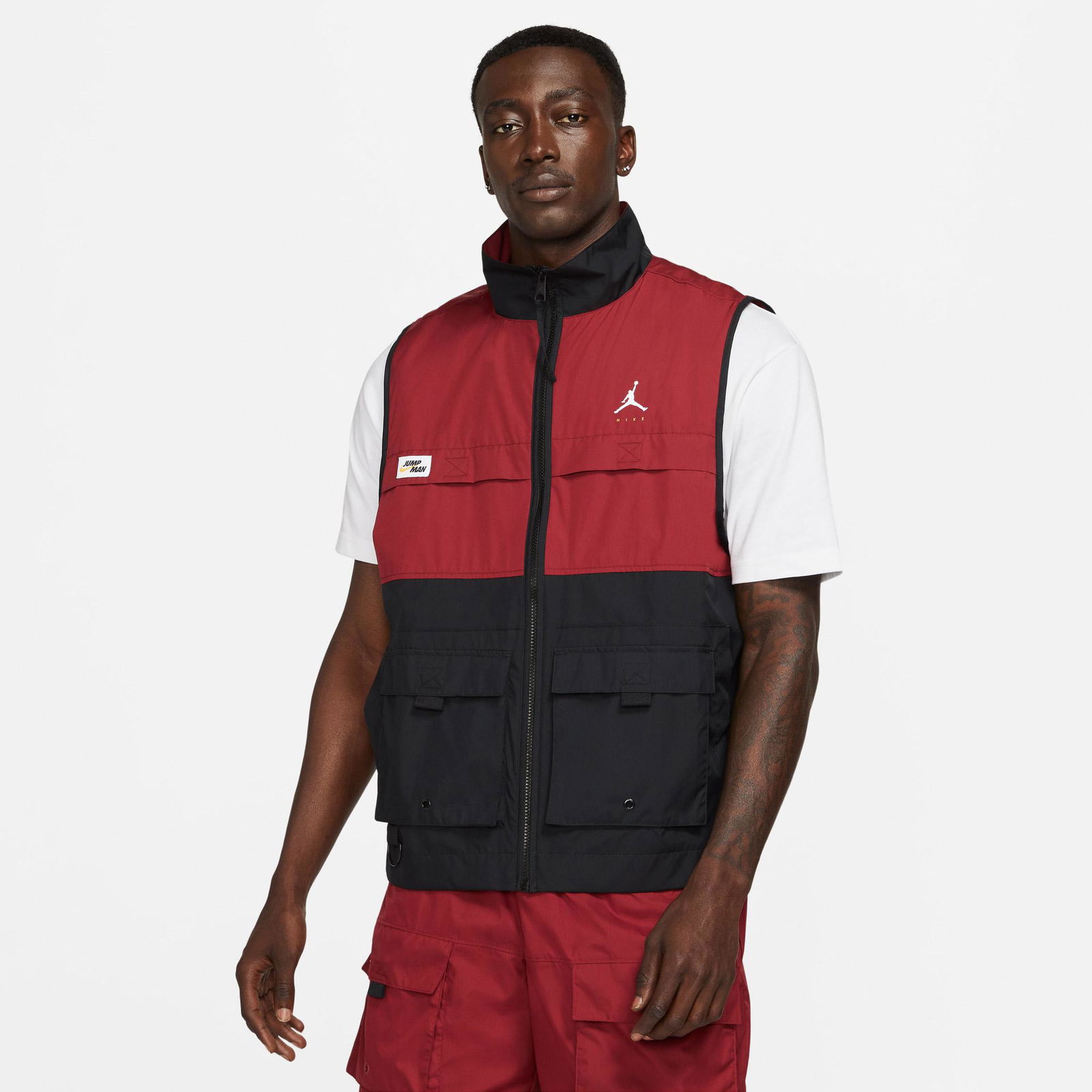 Nike Jumpman Vest Erkek Kırmızı Yelek