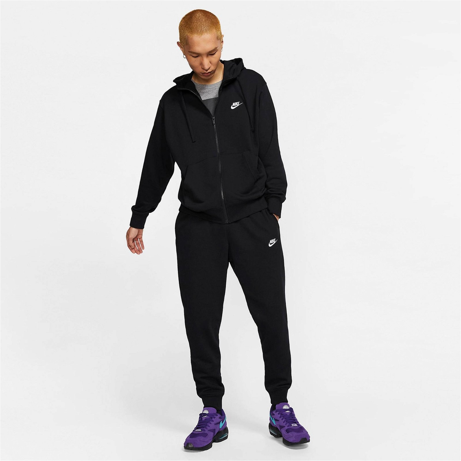 Nike Sportswear Club Erkek Siyah Eşofman Altı