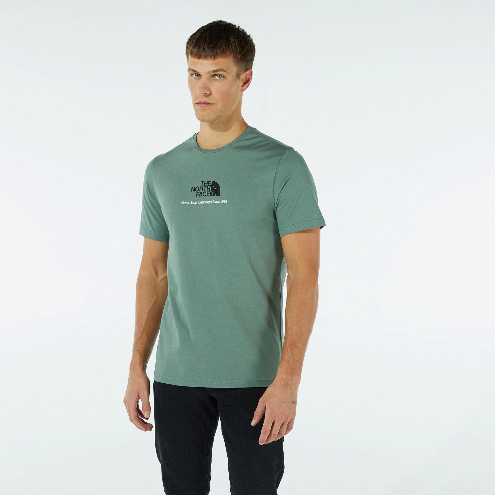 The North Face New Climb Erkek Yeşil T-Shirt