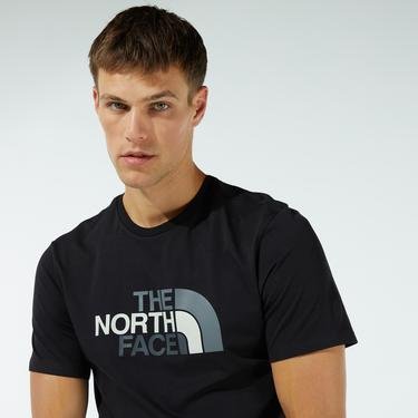 The North Face M S/S Easy Tee Erkek Siyah T-Shirt