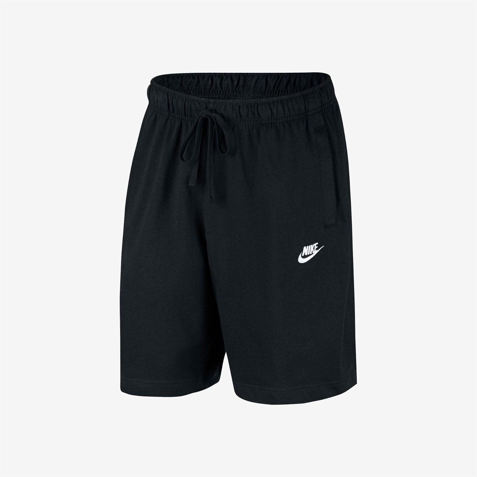 Nike Sportswear Club Jersey Erkek Siyah Şort