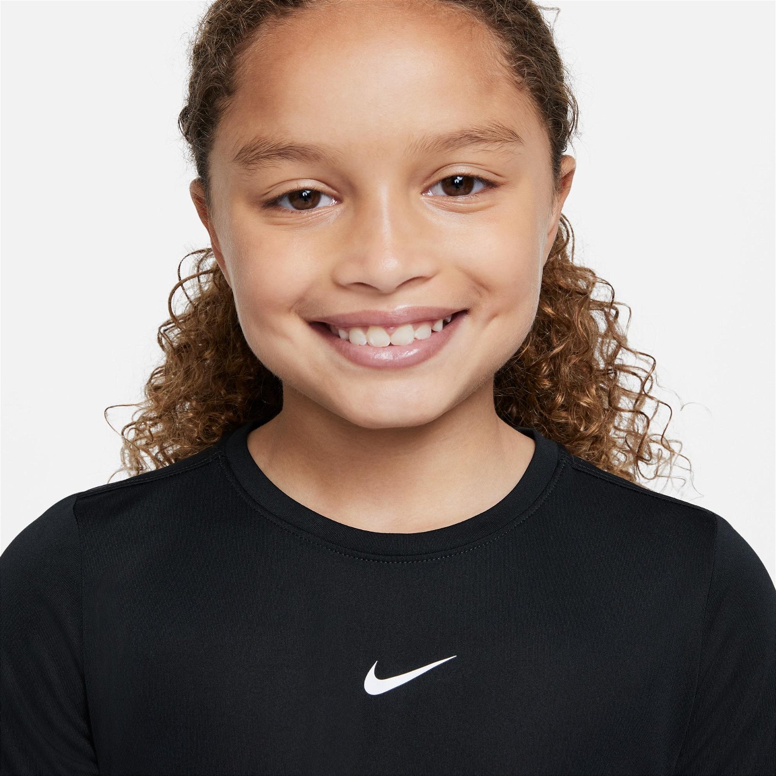 Nike Dri-Fıt One Top Çocuk Siyah T-Shirt