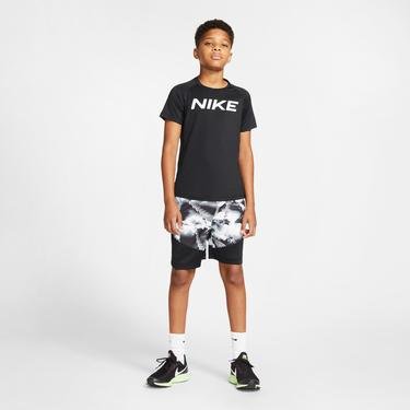  Nike Pro Fitted Top Çocuk Siyah T-Shirt