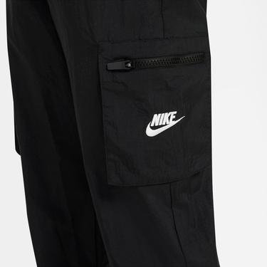  Nike Sportswear Woven Cargo Çocuk Siyah Eşofman Altı
