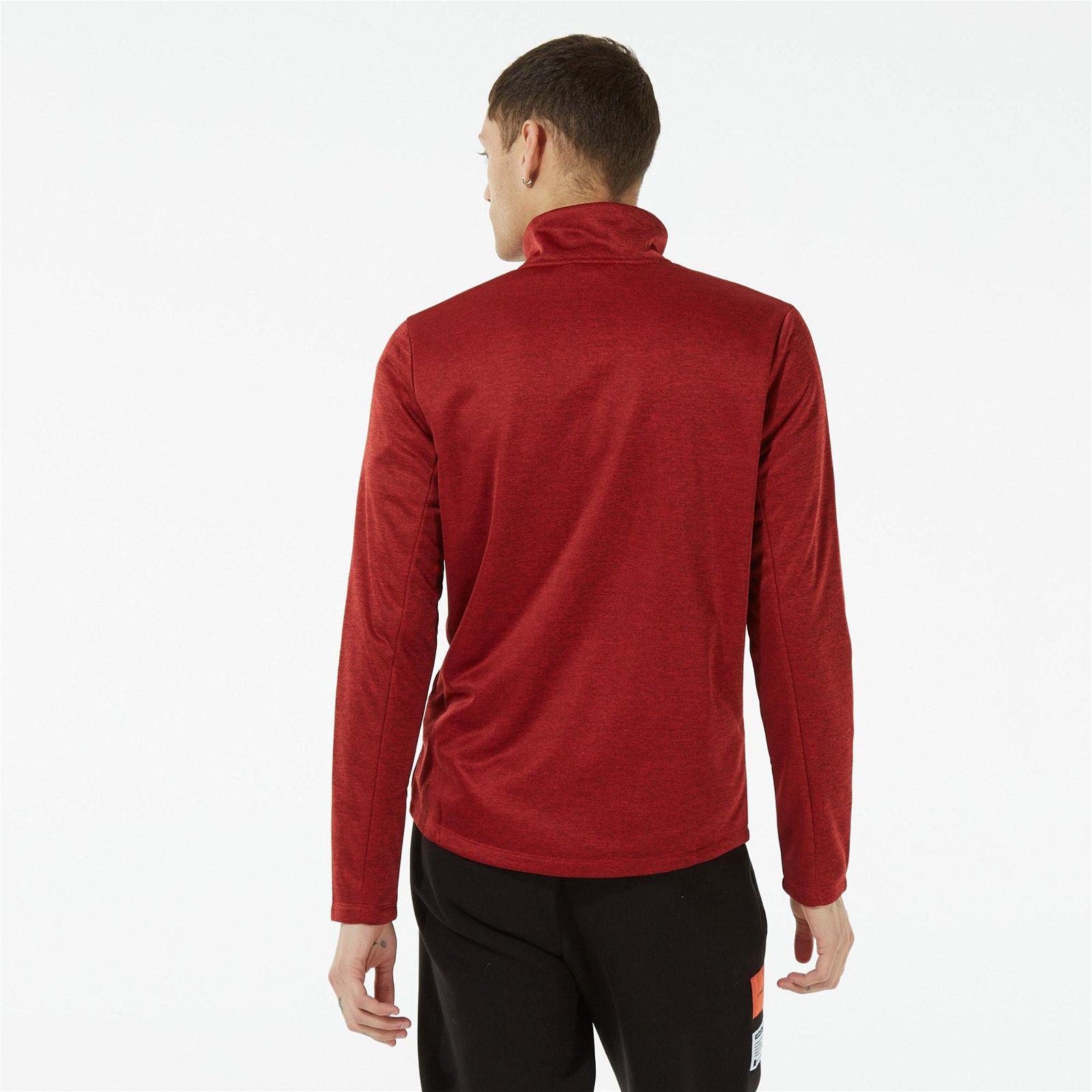 Salomon Transition Mid Erkek Kırmızı Sweatshirt