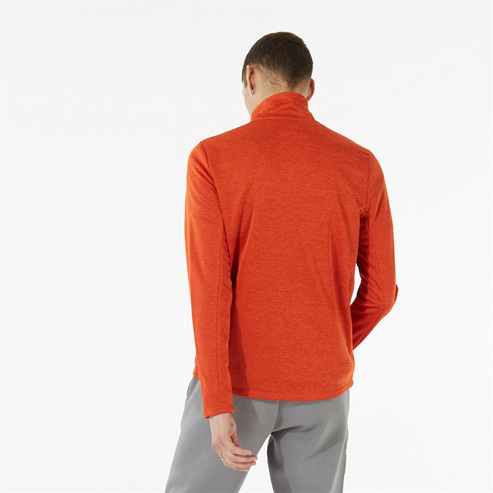 Salomon Transition Mid Erkek Kırmızı Sweatshirt