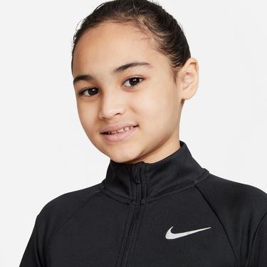  Nike Dri-FIT Top Run Hz Çocuk Siyah Uzun Kollu T-Shirt