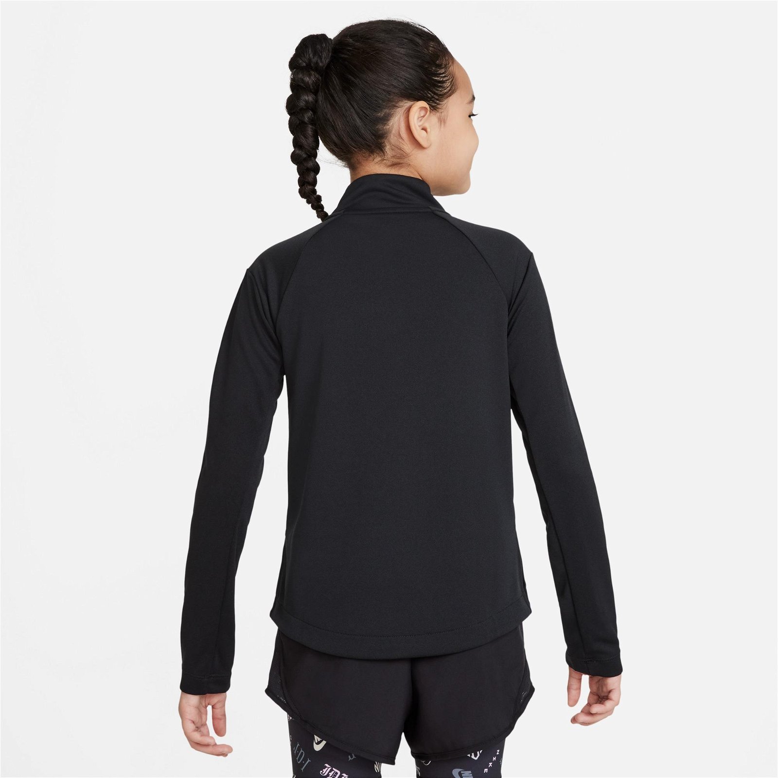 Nike Dri-FIT Top Run Hz Çocuk Siyah Uzun Kollu T-Shirt