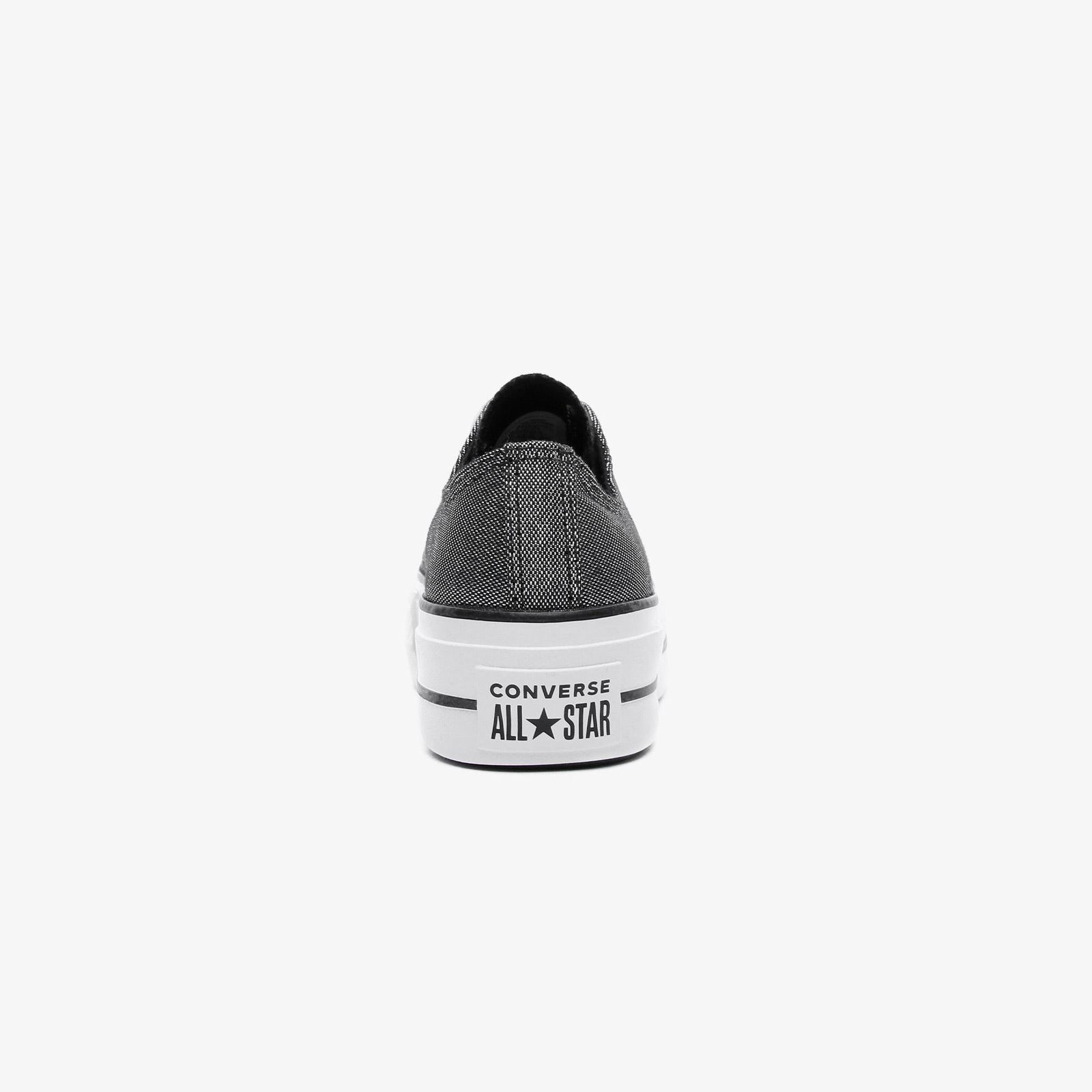 Converse Chuck Taylor All Star Lift Ox Kadın Platform Gri Sneaker