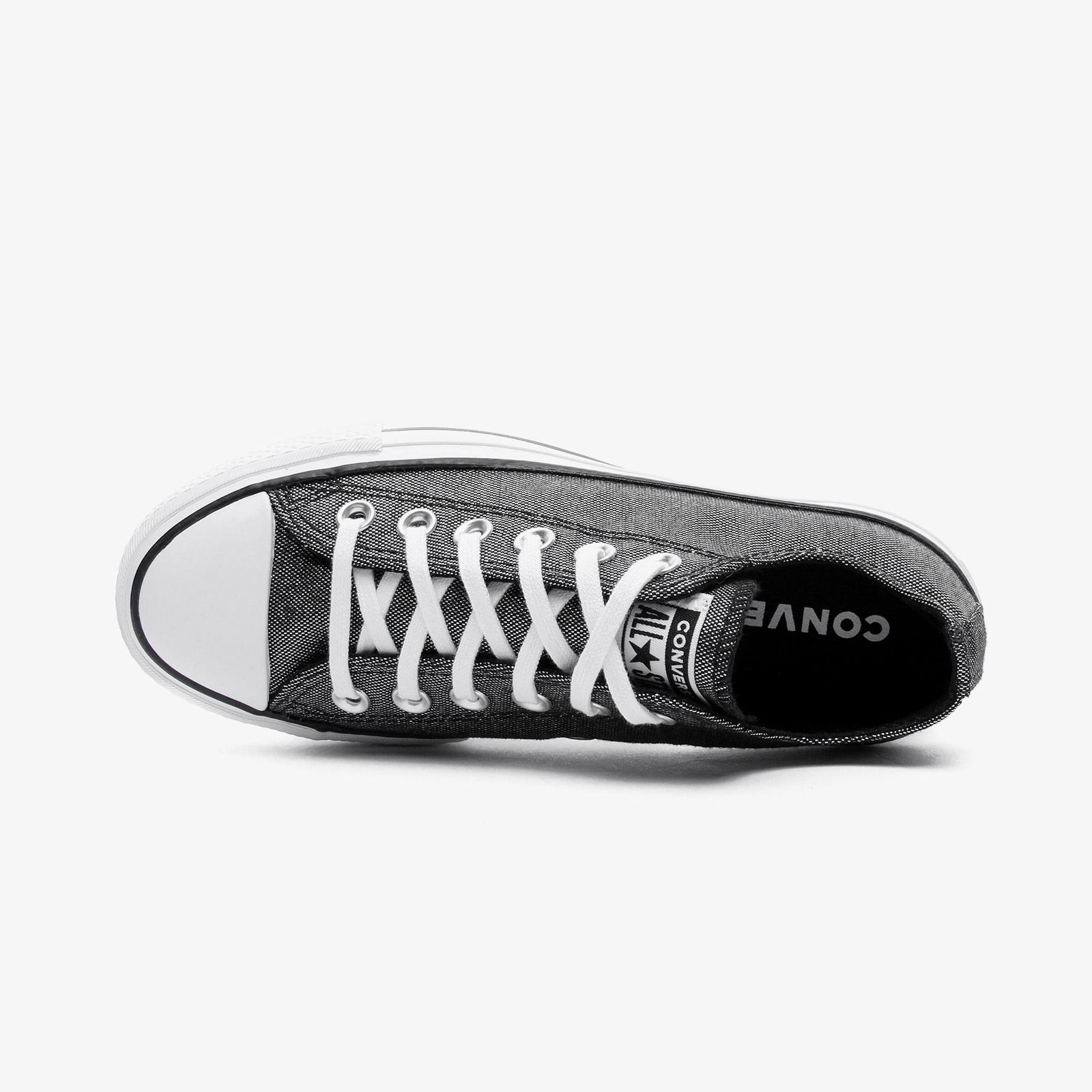 Converse Chuck Taylor All Star Lift Ox Kadın Platform Gri Sneaker