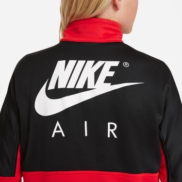  Nike Sportswear Air Track Çocuk Kırmızı/Siyah Eşofman Takımı