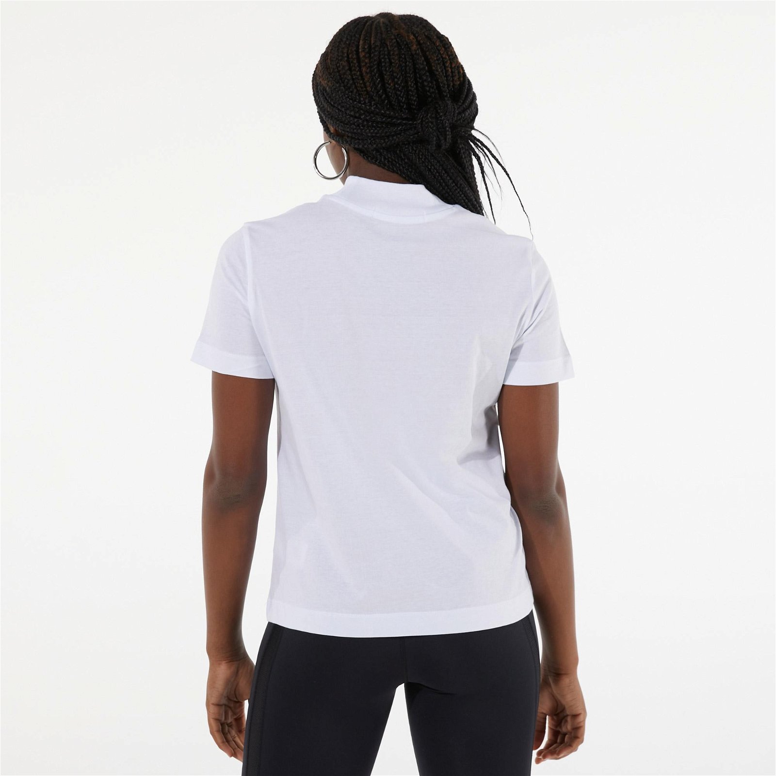 Calvin Klein Monochrome Story Kadın Beyaz T-Shirt