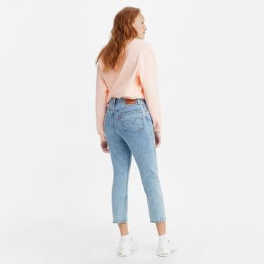  Levi's 501® Crop Jeans Unisex Mavi Kot Pantolon