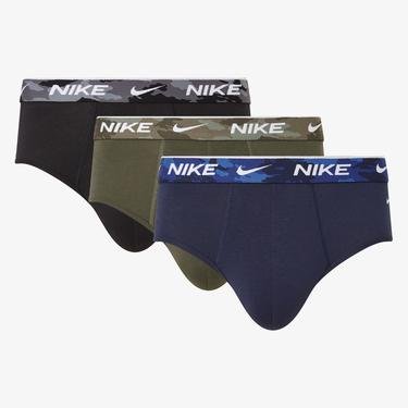  Nike Brief 3'li Erkek Yeşil Boxer