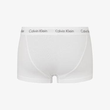  Calvin Klein Low Rise Erkek Beyaz 3'lü Boxer