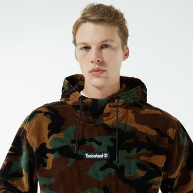  Timberland Corduroy Erkek Kamuflaj Sweatshirt