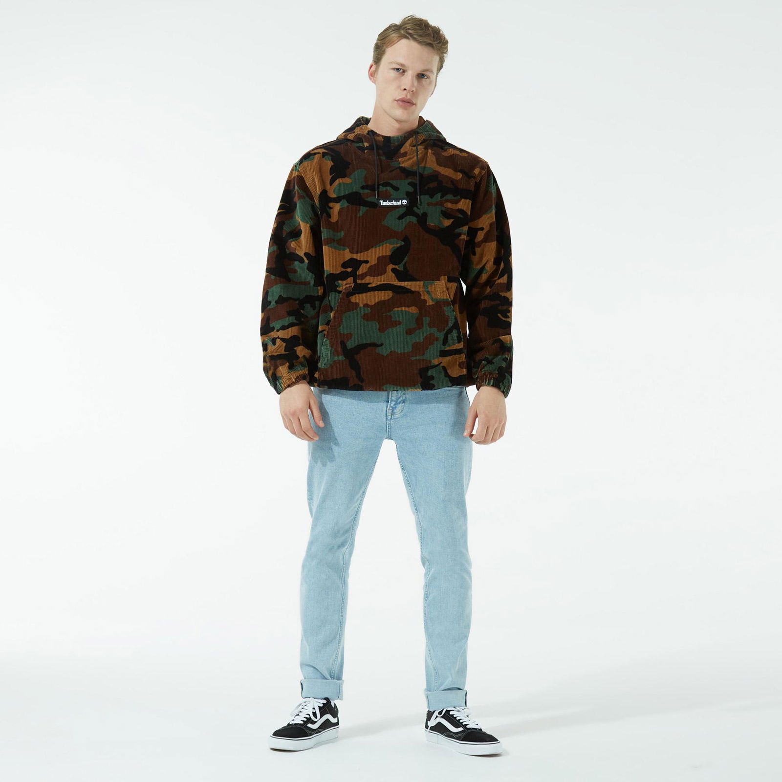 Timberland Corduroy Erkek Kamuflaj Sweatshirt