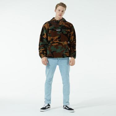 Timberland Corduroy Erkek Kamuflaj Sweatshirt