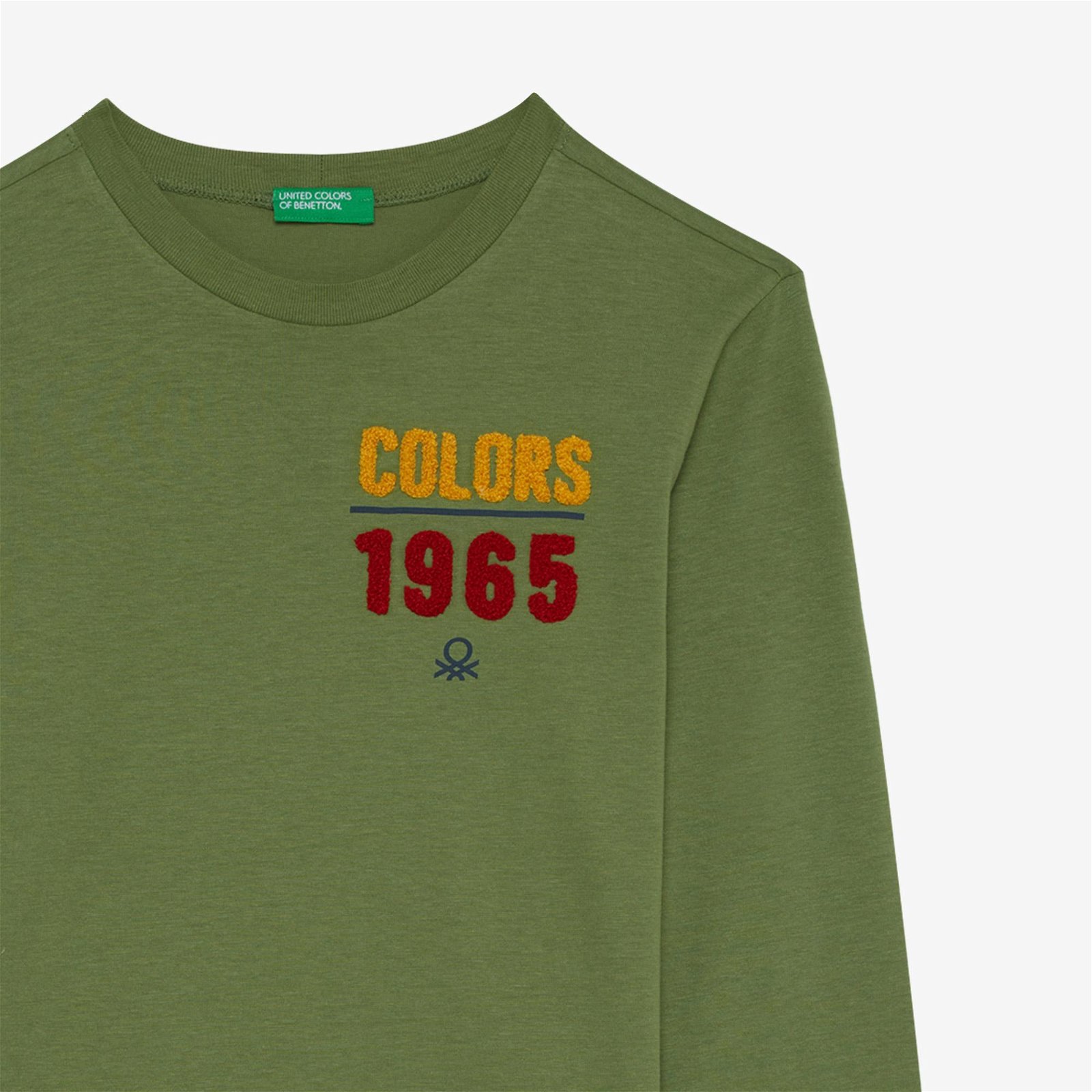 Benetton Çocuk Haki T-Shirt
